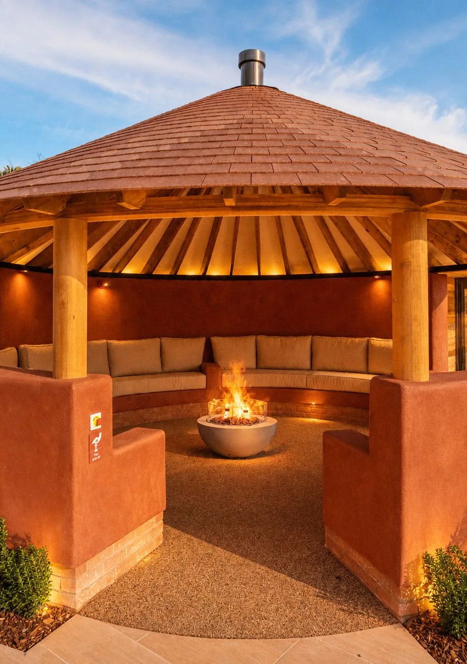 Outdoor Spa Garden