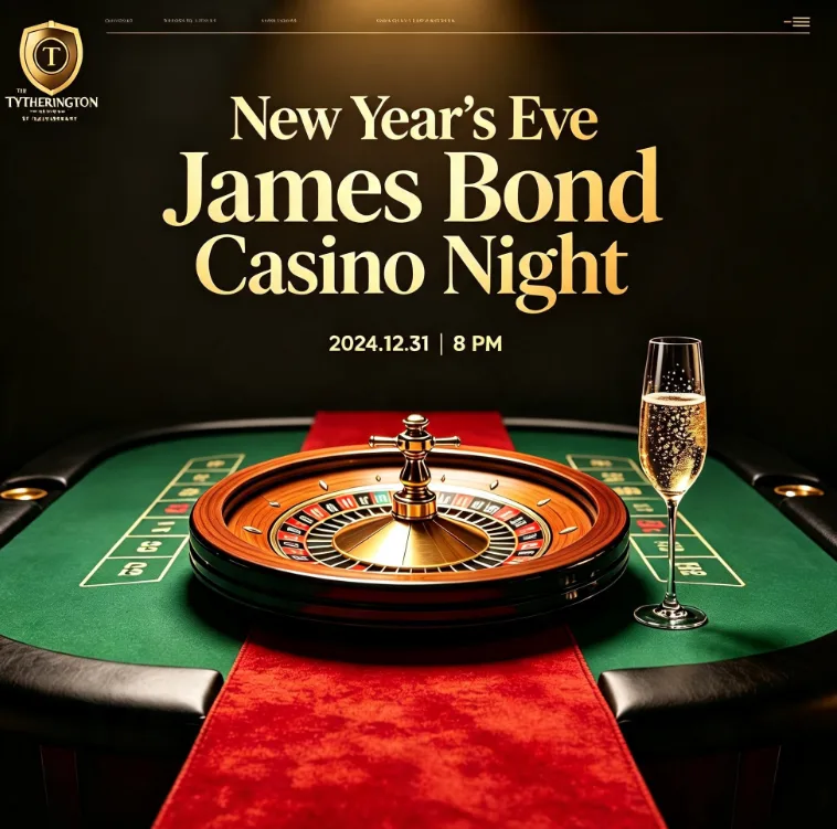 New Year's Eve Gala - James Bond Casino Night