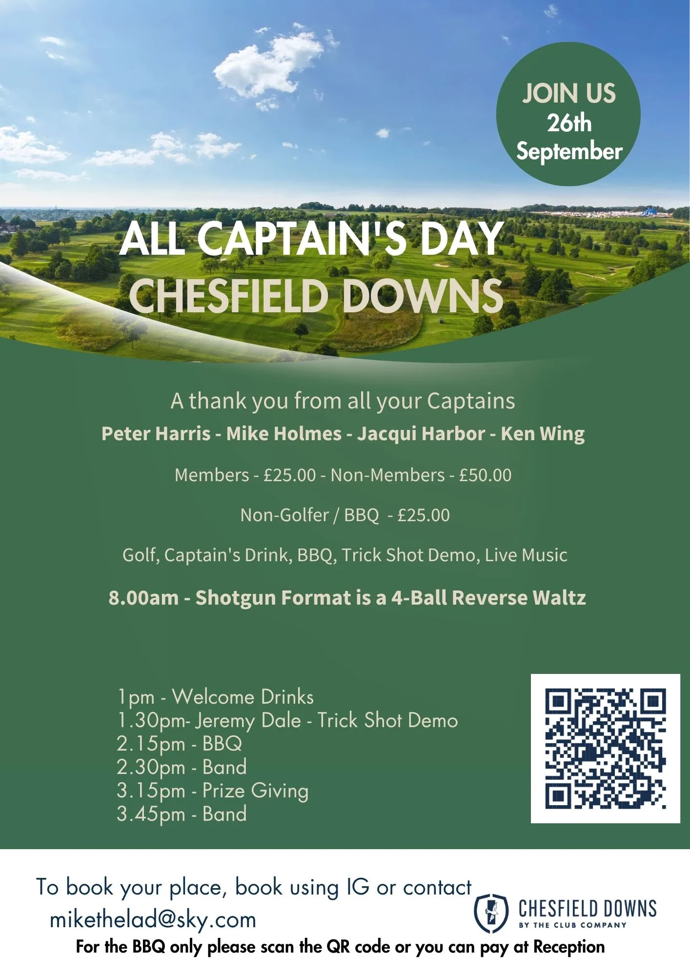 All Captain's Day BBQ