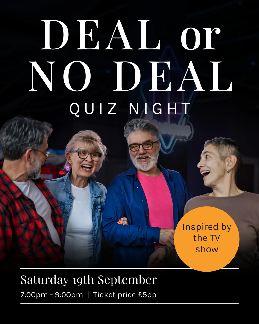 Deal or No Deal Quiz Night