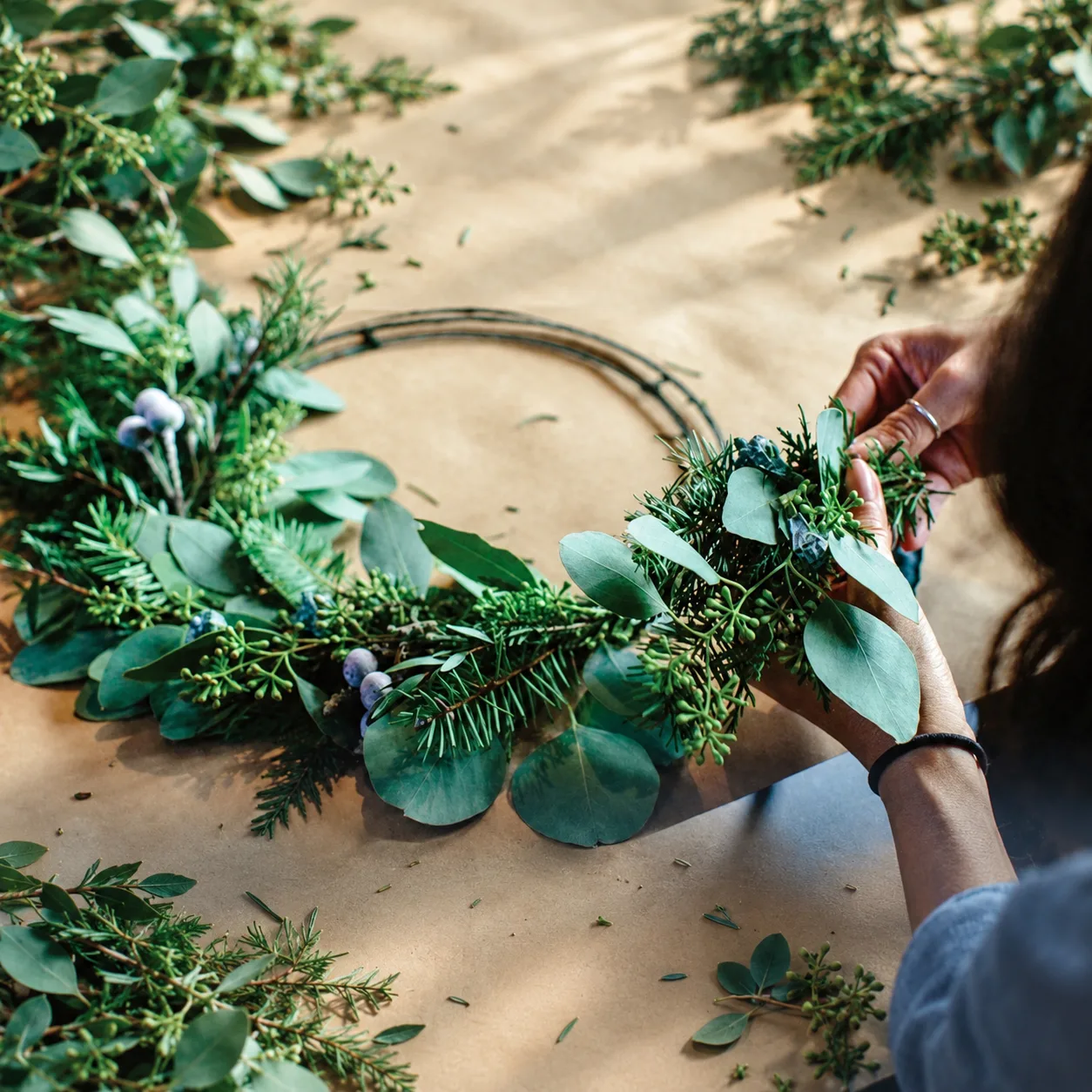 Christmas Wreath Making