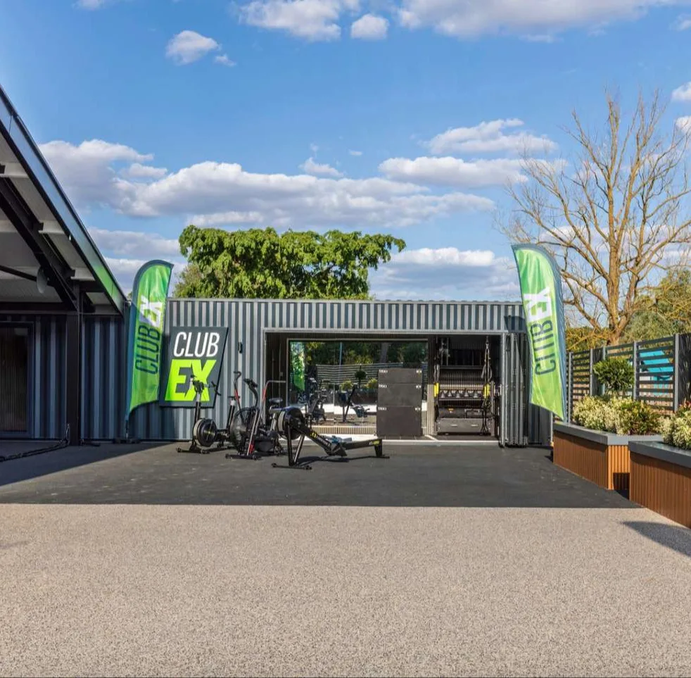 outdoor training area