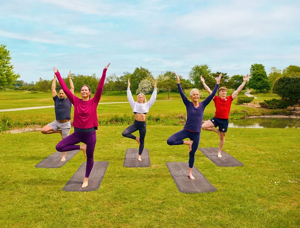 outdoor yoga